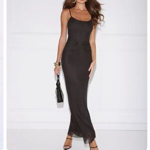 DREAMY WHISPER MAXI DRESS BLACK